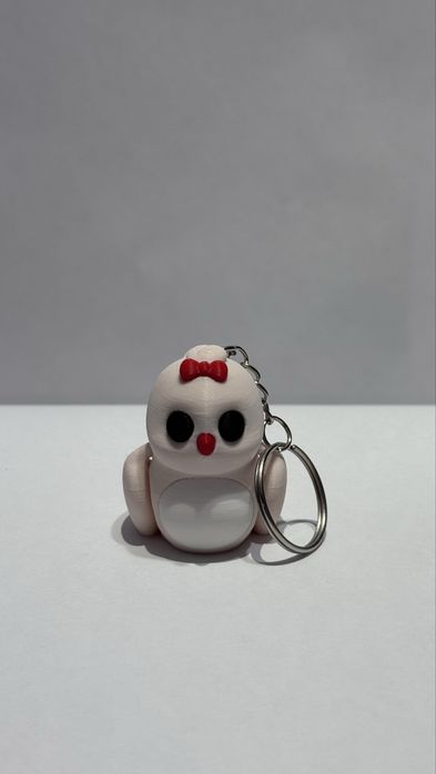 Ключодържател пиленце с движещи се крилца – подарък