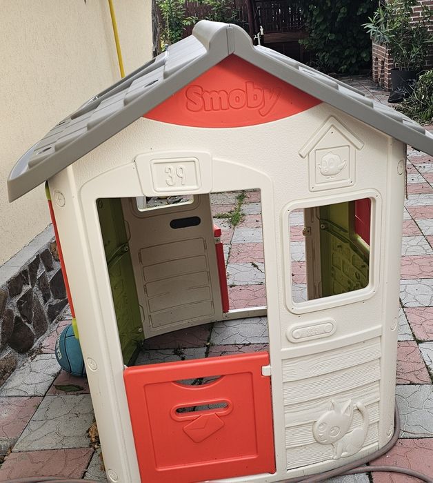 Casuta SMOBY Neo jura Lodge in stare foarte buna