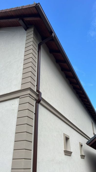Jgheaburi  aluminiu rectangulare fara îmbinări