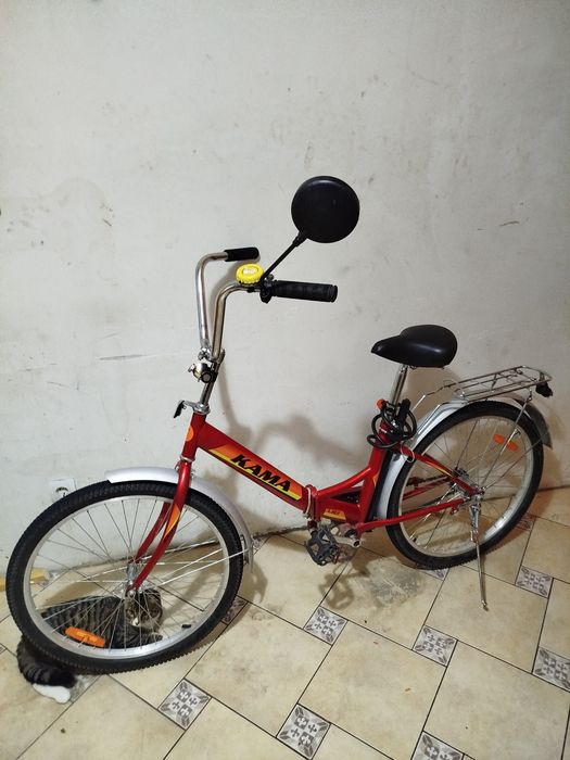 Велосипед, Кама. Россия.