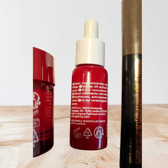 Крем + серум - лека текстура Apivita Beevine Elixir Wrinkle&Firmness.