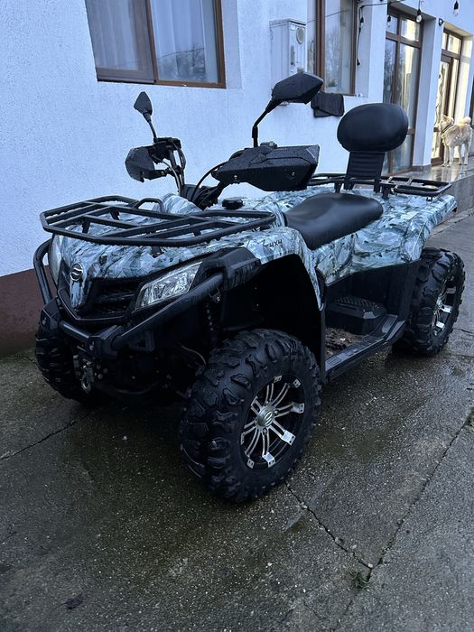 Vând ATV CF MOTO 450L 4X4 Inmatriculat Nr Negru