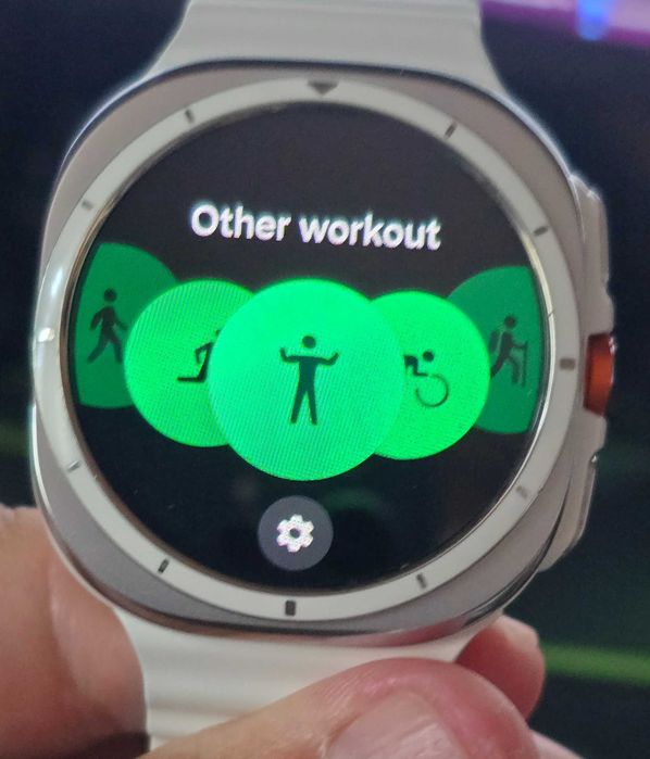 Samsung Galaxy Watch Ultra, 47mm, LTE, Titanium White (model 2024) stare excelenta!