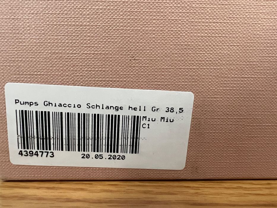 OFERTĂ! Pantofi Originali MIU MIU