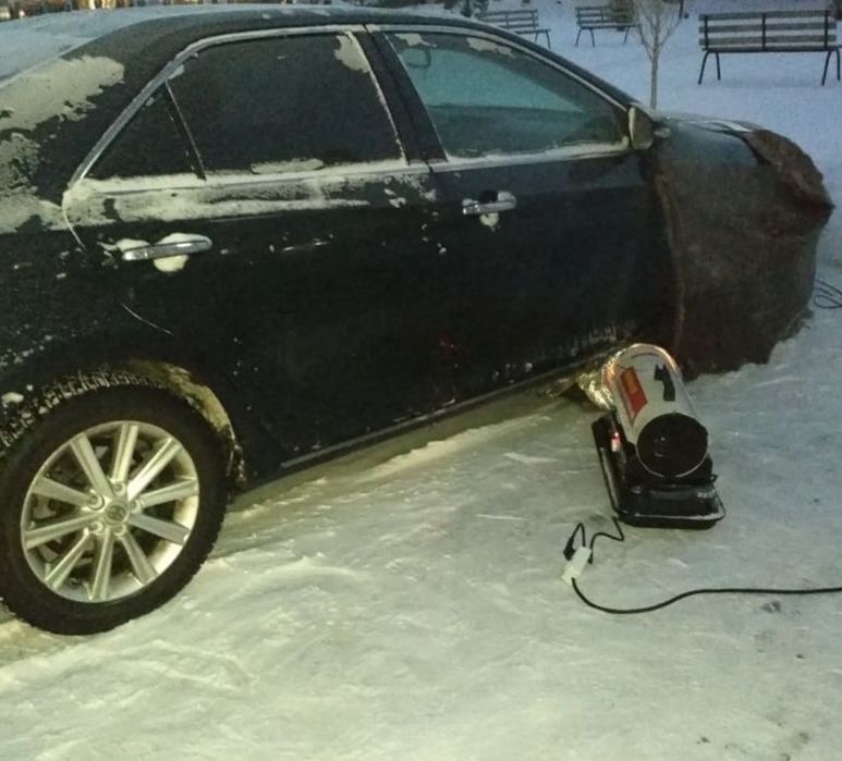 Отогрев , обогрев , прикурка авто