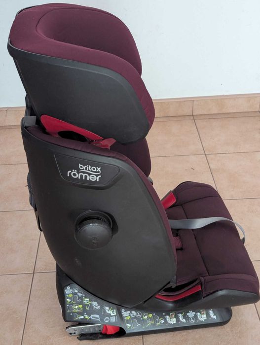 Scaun auto ISOFIX Britax Romer ADVANSAFIX IV R Burgundy Red, 9-36 kg