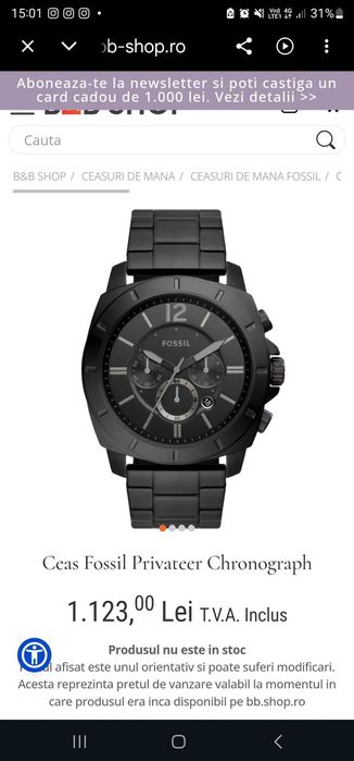Ceas Fossil chronograph