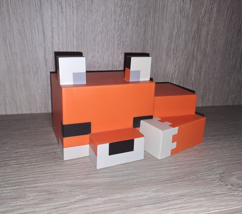 Lampa de noapte pentru copii - vulpe Minecraft