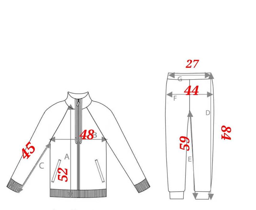 Спортивный костюм на девочку