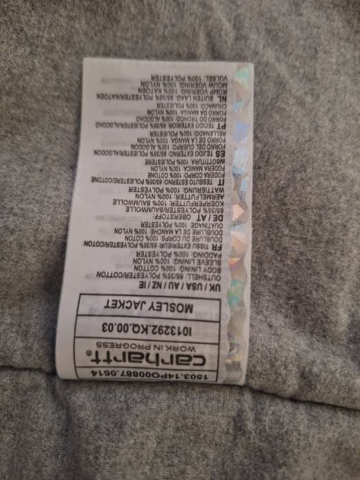 Яке carhartt размер L