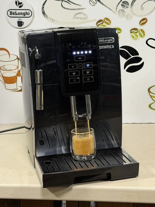 Кафемашина кафе автомат delonghi dinamica с гаранция