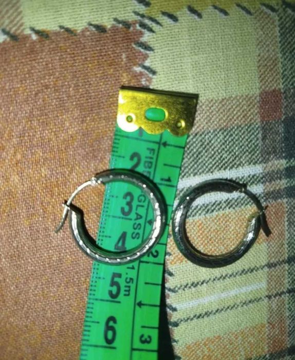 Серебряные серьги, 925#, новые