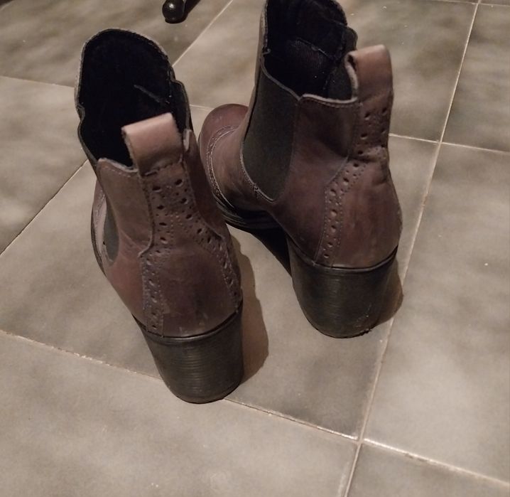 Дамски боти естествена кожа