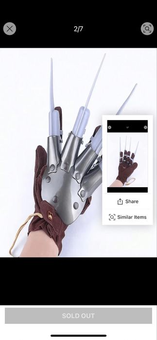 Хелоуински костюм Freddy Krueger