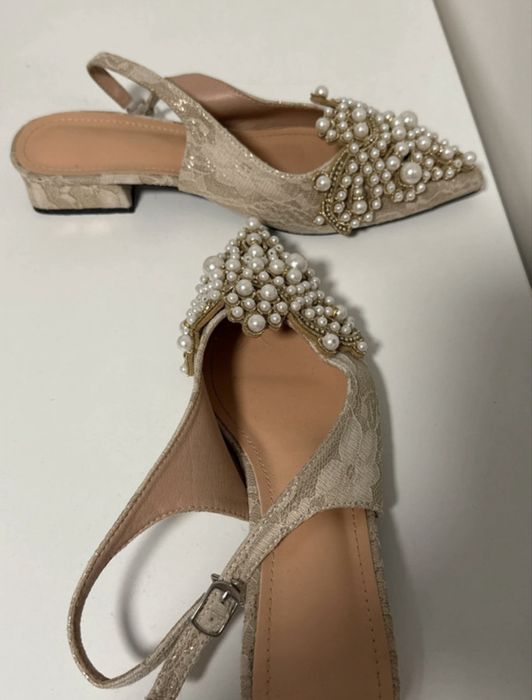 Pantofi eleganti cu toc mic