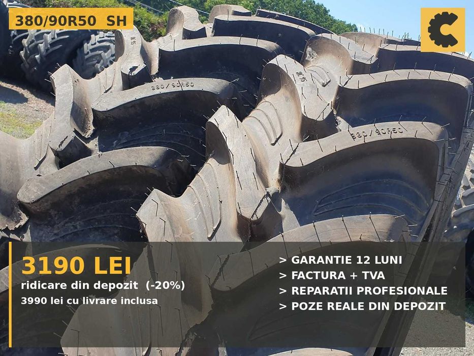 Cauciucuri 380/90R50 Taurus Anvelope Combina SH GARANTIE Factura