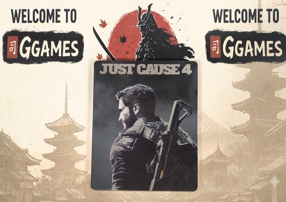 Just Couse 4 steelbook edition PS4 метална кутия