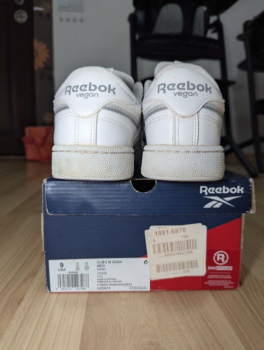 Adidași Reebok Club C 85 Vegan, mărimea 42, cu cutie