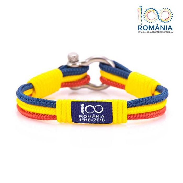 Sigilat Bratara nautica Romania 100 CNB Constantin ideal cadou