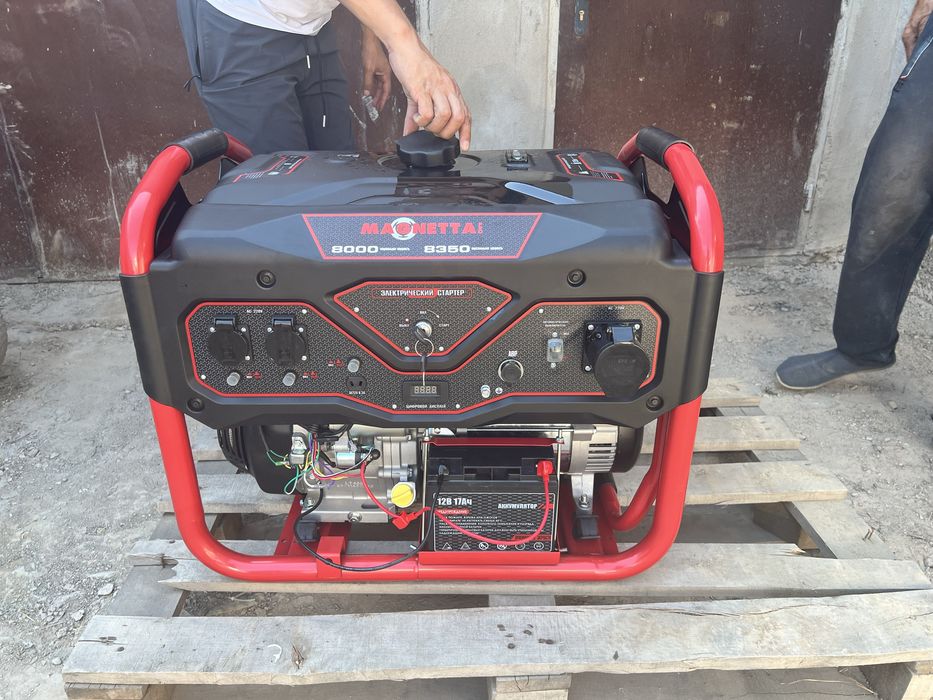 Бензиновый и дизельный генератор с АВР
