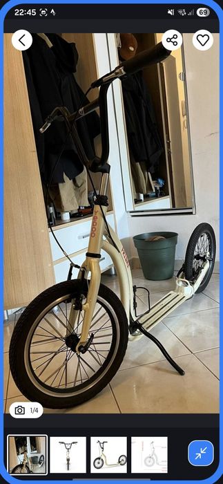 Vand trotinetă  aluminium  de adulți  Yedoo Friday 6.9 kg !
12705 - Y3