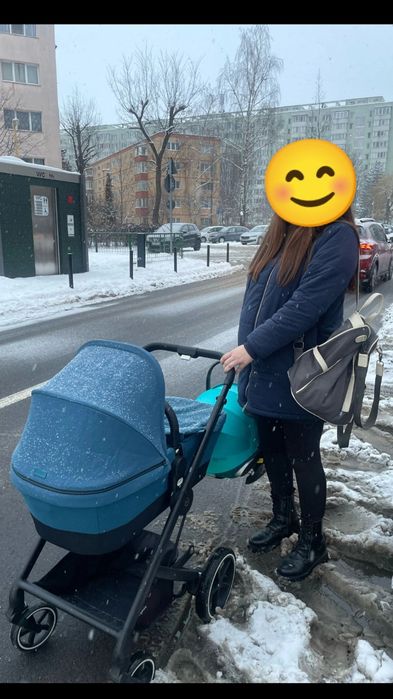 Cărucior Cybex Balios 2 in 1+ scoică Cloud Z