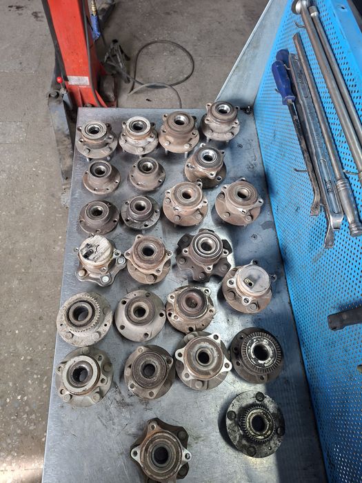 Ступицы для тележки в сборе.