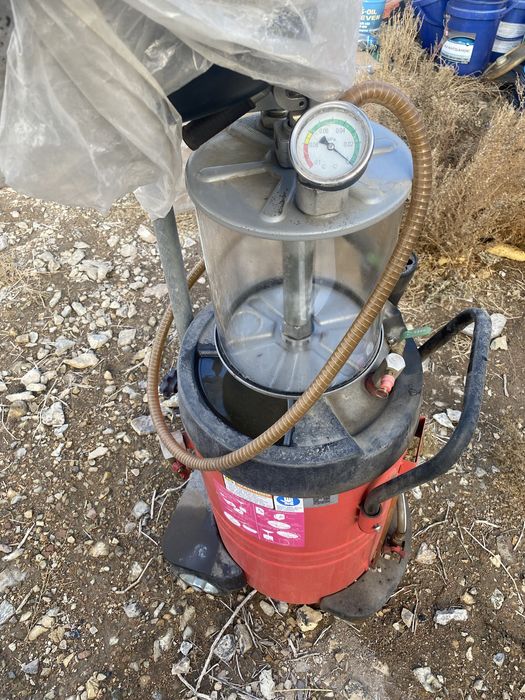 Масла откачивающи на замена масла