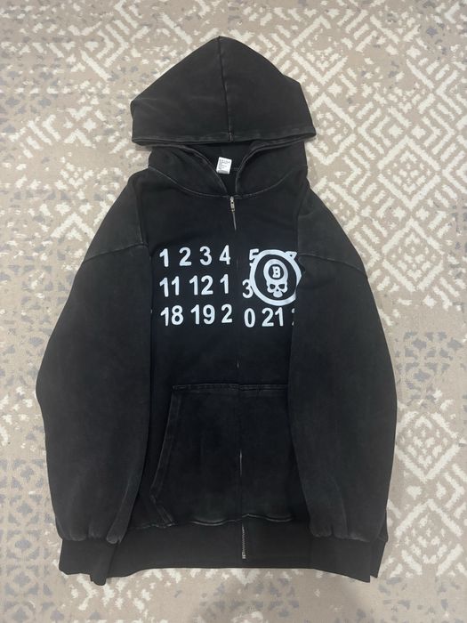 MM6 Maison Margiela type зип-худи