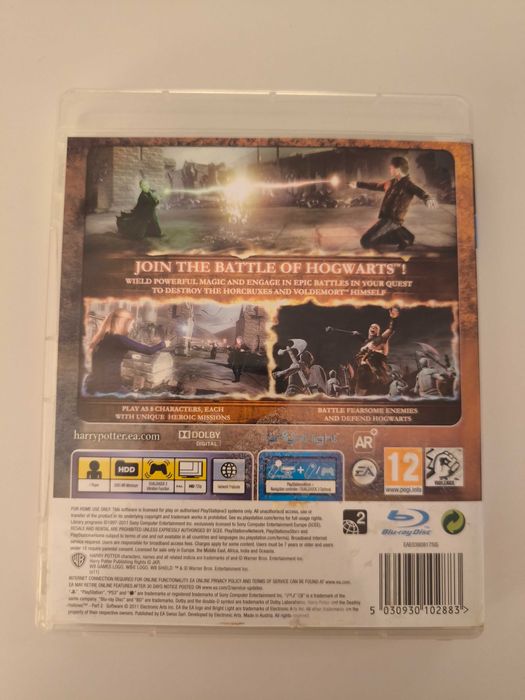 Harry Potter and the Deathly Hallows Part 2 Игра за Ps3, Playstation 3