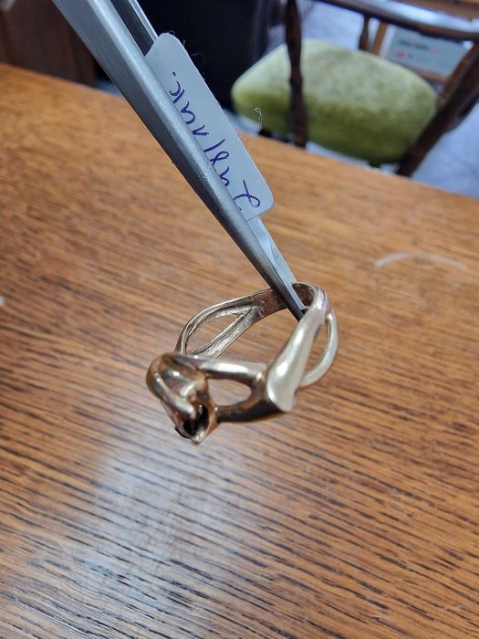 ‼️Златен Пръстен с Опушен Кварц‼️ - Заложна къща Галерия 65