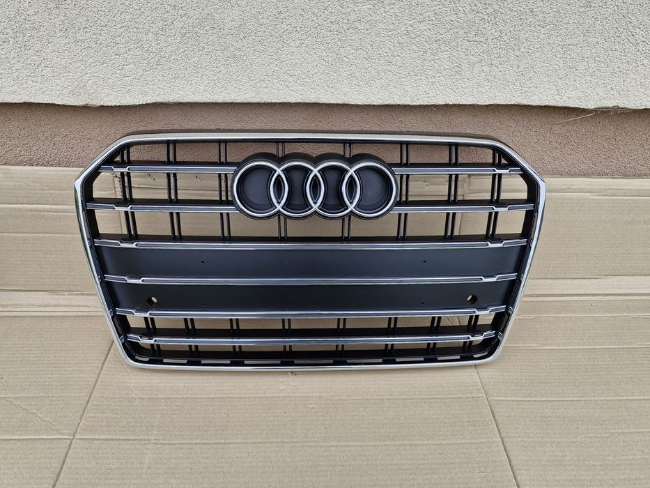 Grila centrala Audi A6 C7 S6 facelift 2014-2018 NOUA