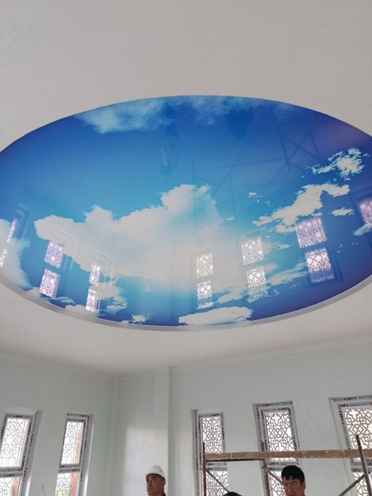 Натяжные потолки под ключ