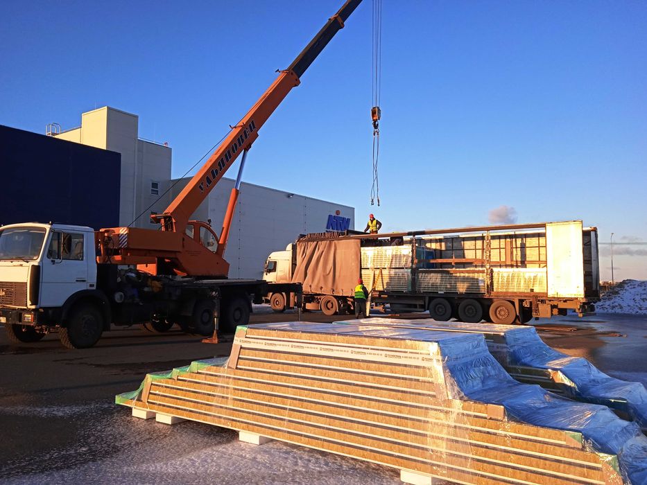 Стеновые и кровельные сэндвич-панели