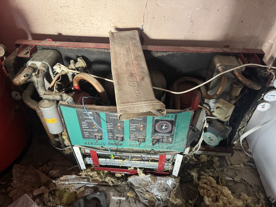 Pompa de caldura apa-apa ( defect schimbatoare caldura)