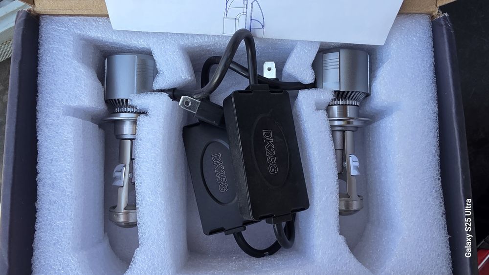 Led H7 с вградена лупа за рефлекторен фар