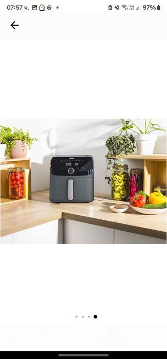 Фритюрник с горещ въздух Tefal Easy Fry Mega EY855BE0, 2020W