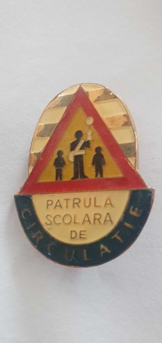 Insigna comandant instructor, patrula scolara, pionier