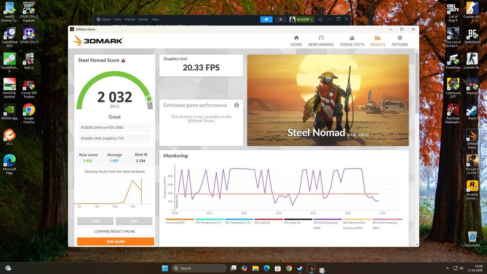 Vand PC Gaming Ca Nou  + Monitor