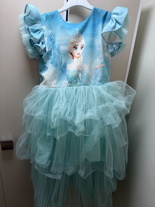 Платье Эльза на вырост