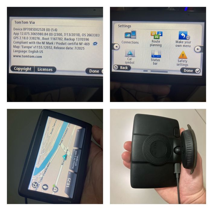 Vand Tomtom Go60,Start 52 & Via