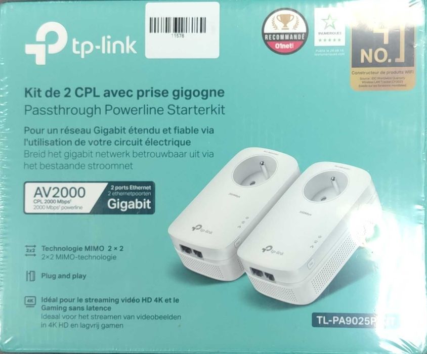 2x Adaptor PowerLine Tp - Link - TL - PA9025P Kit [#11578#]