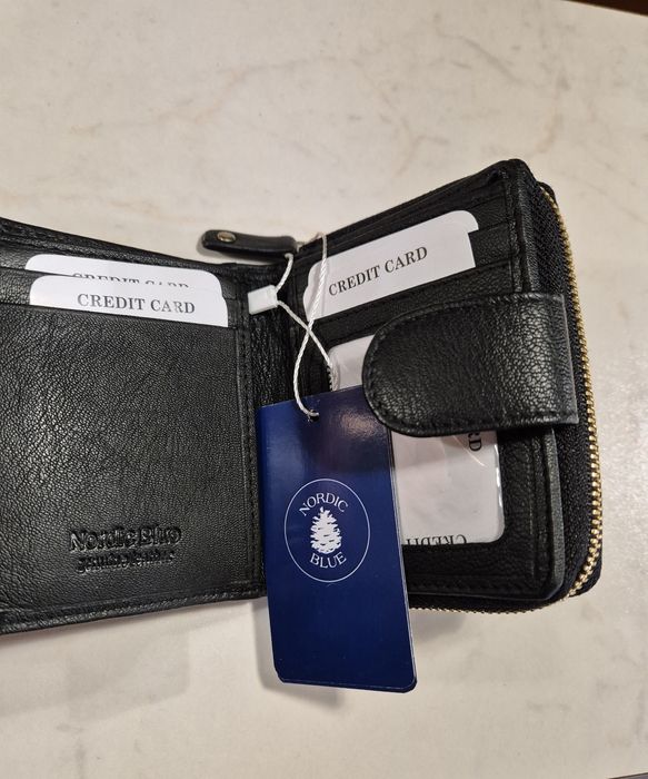 Портмоне Nordic Blue Естествена Кожа