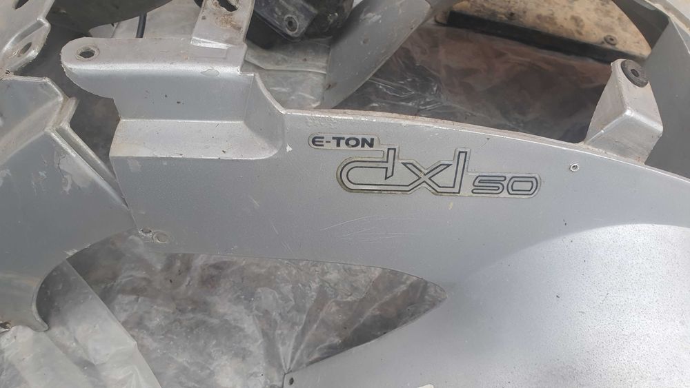 SET-Toate Elementele-Carena-Șa-Plastice-Ax Ghidon-Original ATV E-TON