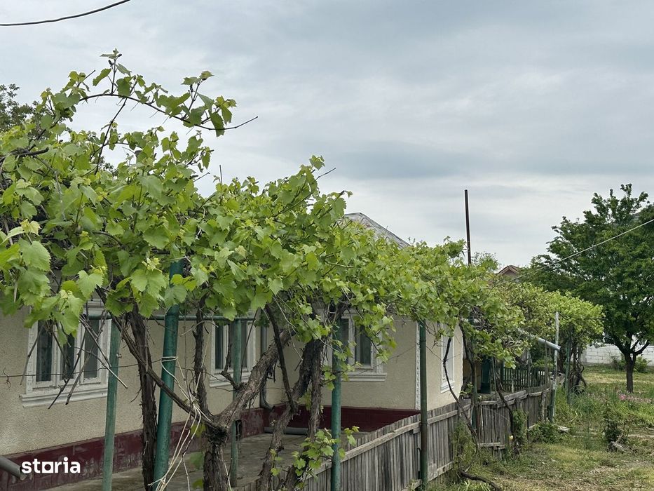 Casă bătrânească de vânzare și teren cu utilități