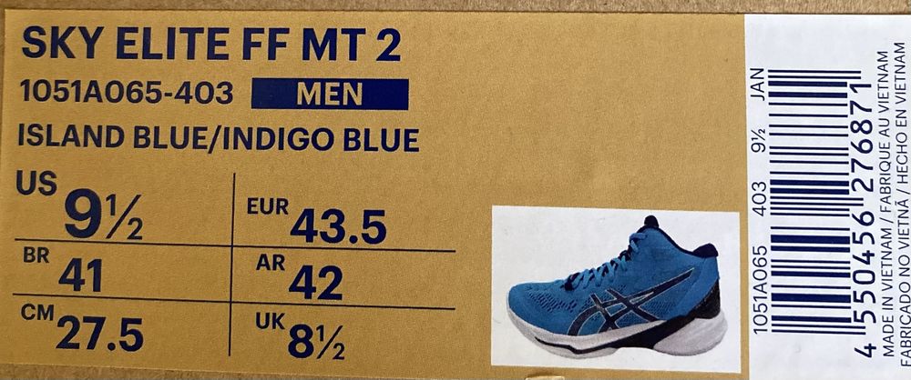 ASICS SKY ELITE ff mt 2 43,5