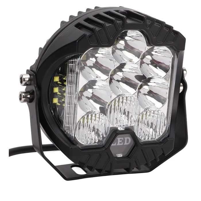 Халоген/Боен Фар с двоен LED дизайн 12/24V-63510