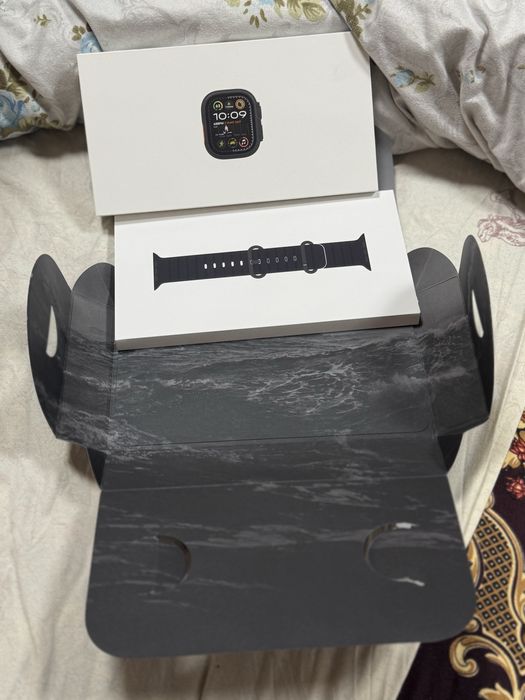 Apple Watch Ultra 2 Black Ocean Band 100% ёмкость