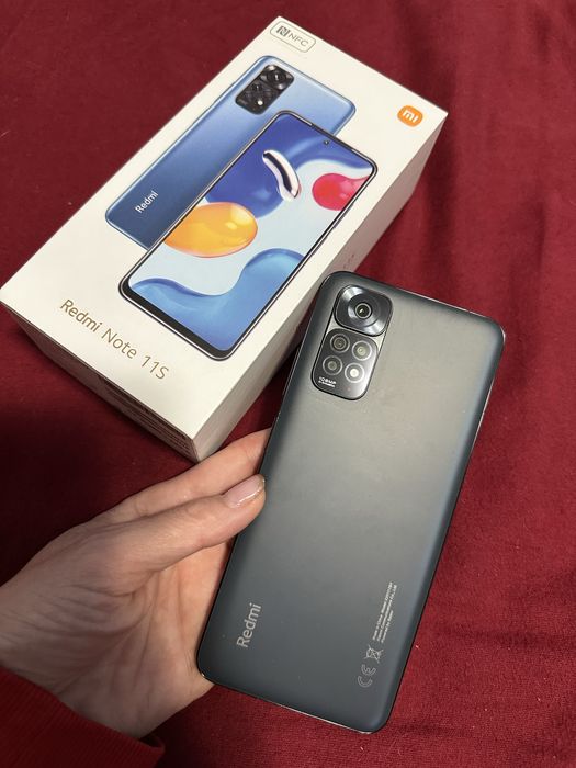 Redmi Note 11 S сиво-син