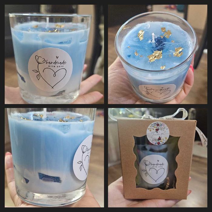 Ароматни свещи различни видове